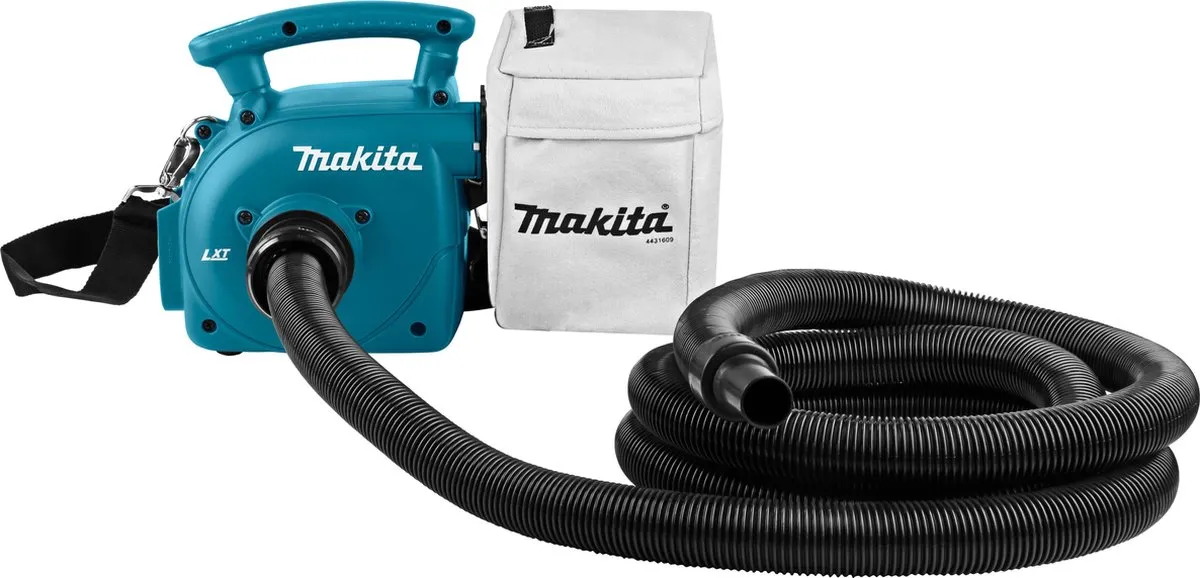 Makita DVC350Z Stofzuiger 18V - Blauw/Zwart