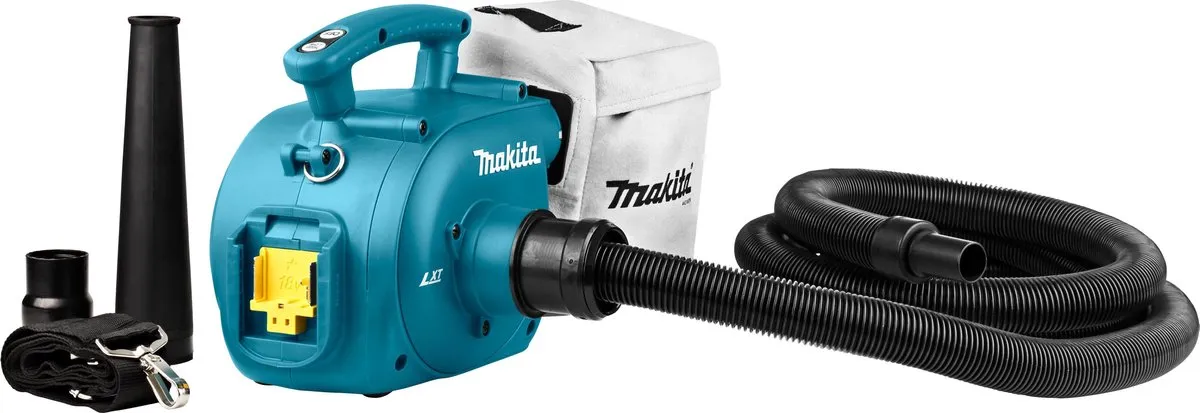 Makita DVC350Z Stofzuiger 18V - Blauw/Zwart