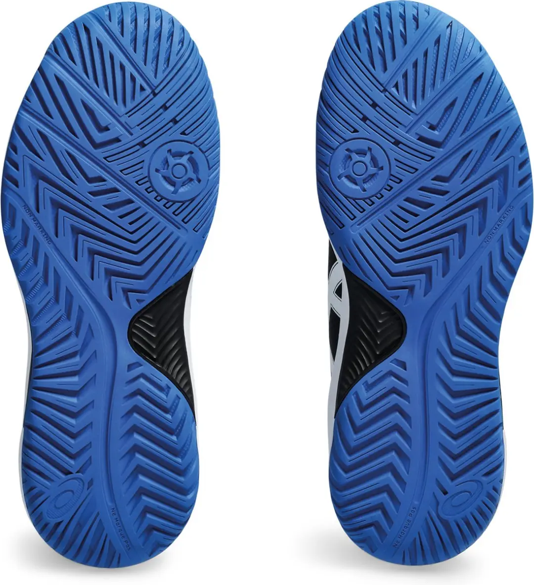 ASICS Gel-Dedicate 8 Sportschoenen GS - 37.5 - Zwart/Wit/Blauw