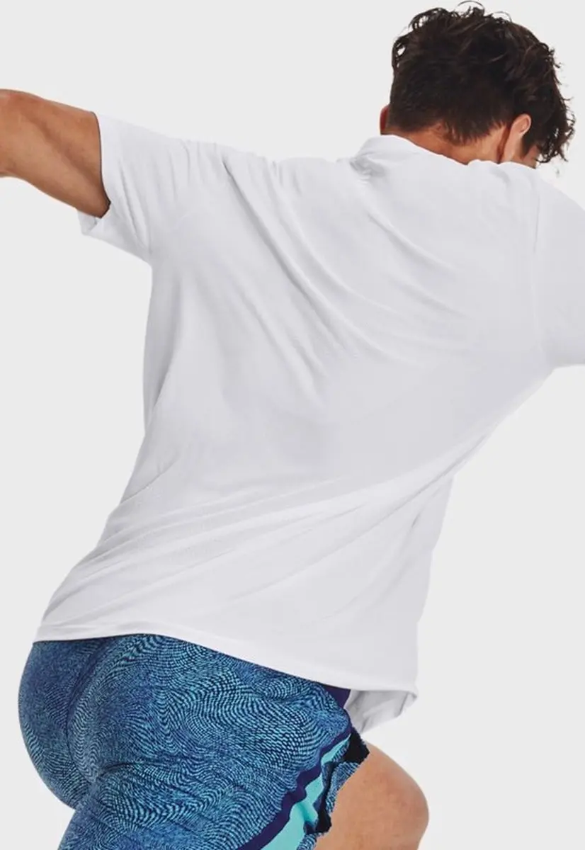 Under Armour Seamless Stride T-shirt XL - Wit