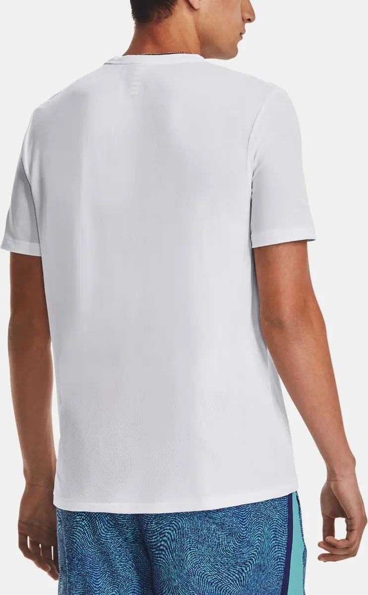 Under Armour Seamless Stride T-shirt XL - Wit - afbeelding 6 van 6