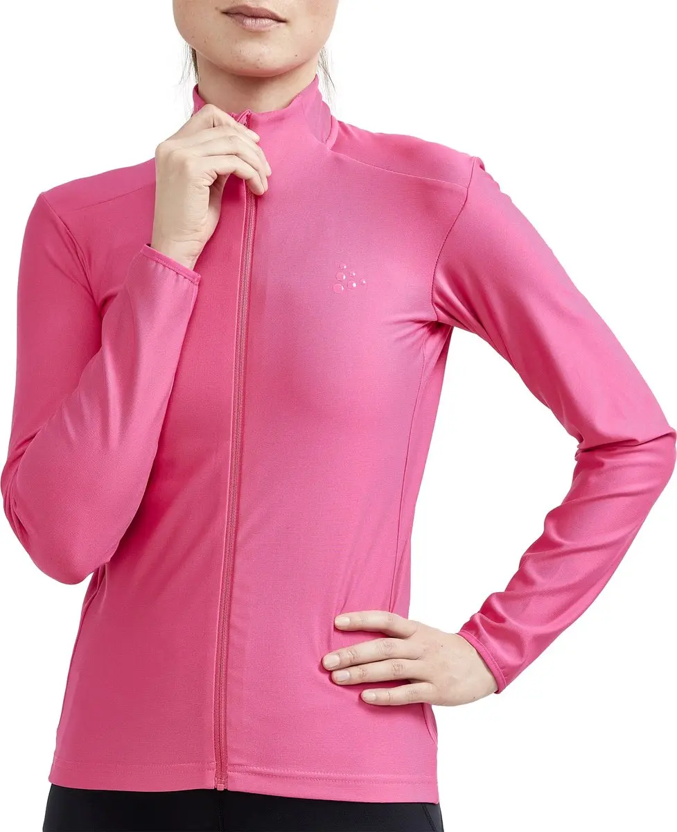 Craft Core Bike Essence LS Jersey Dames - Maat L - Roze