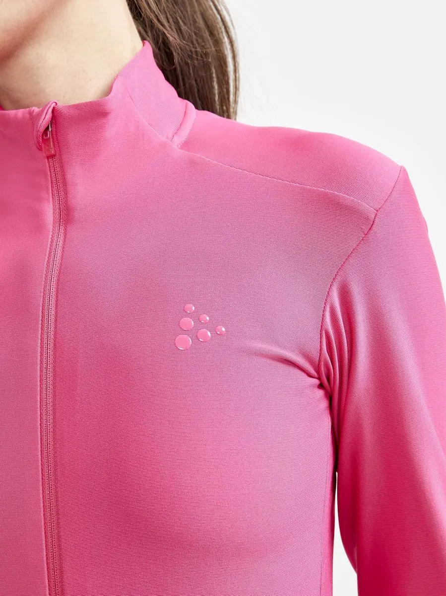 Craft Core Bike Essence LS Jersey Dames - Maat L - Roze