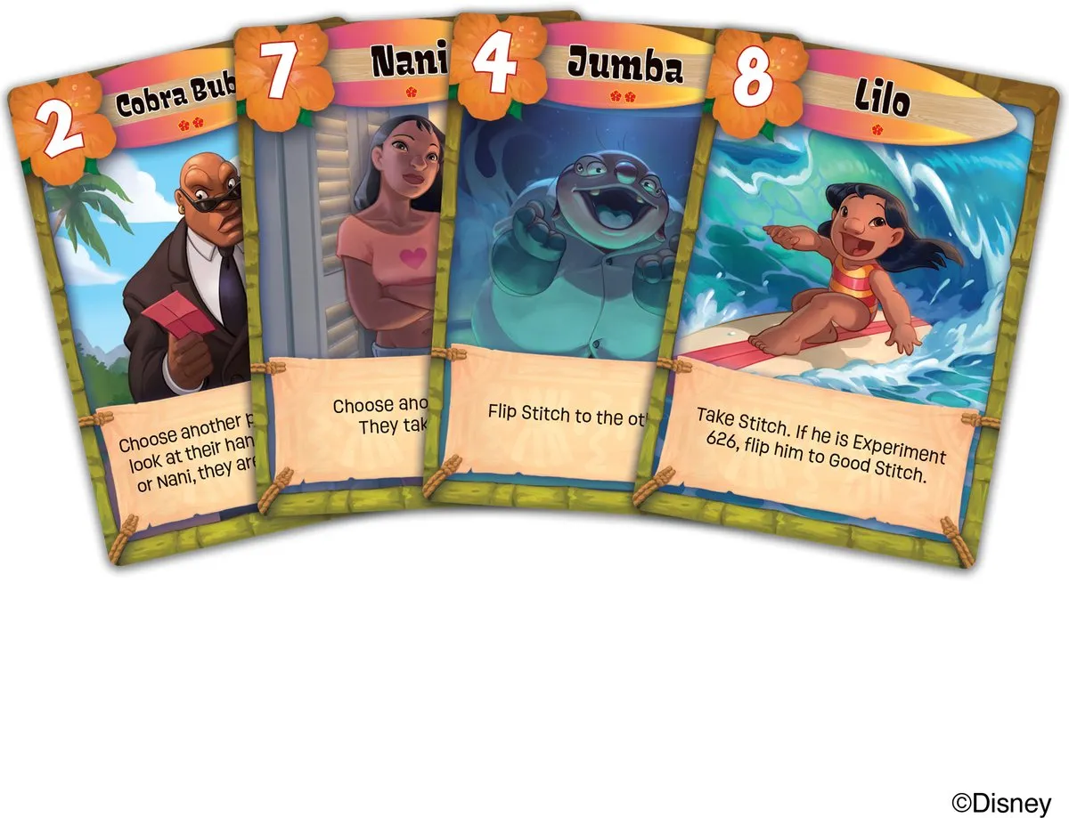 Asmodee Stitch Love Letter Kaartspel - Missie 626 - 1-5 Spelers