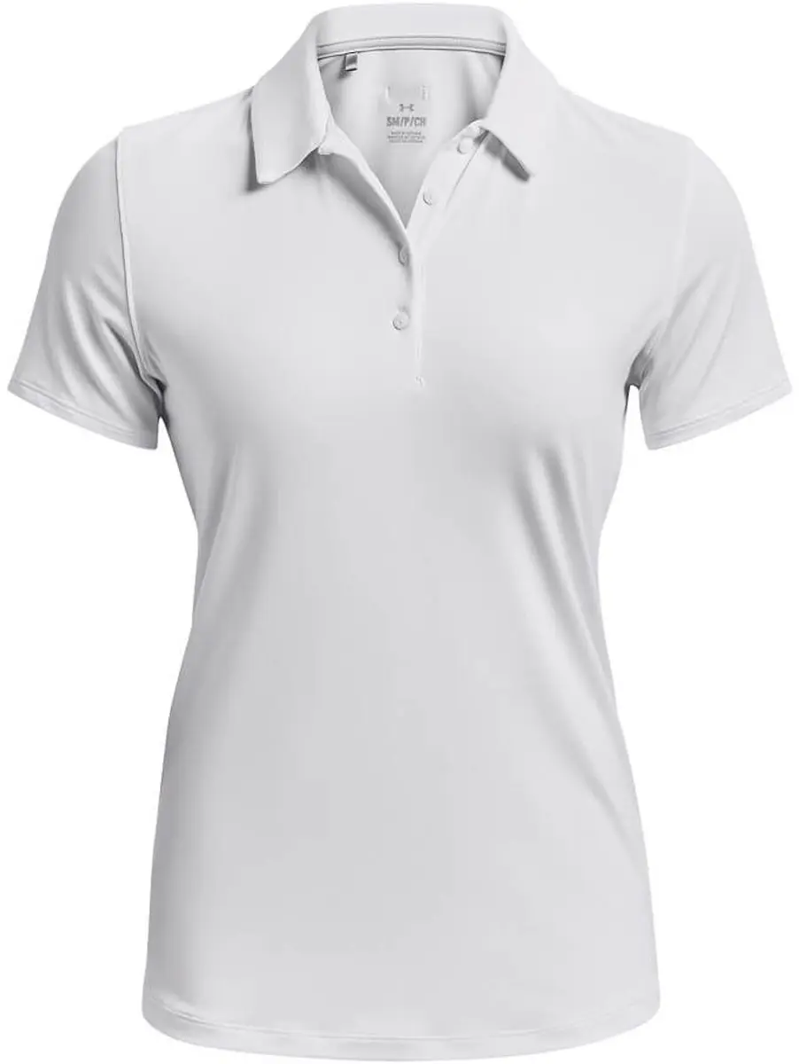 Under Armour Zinger Short Sleeve Golfpolo Wit