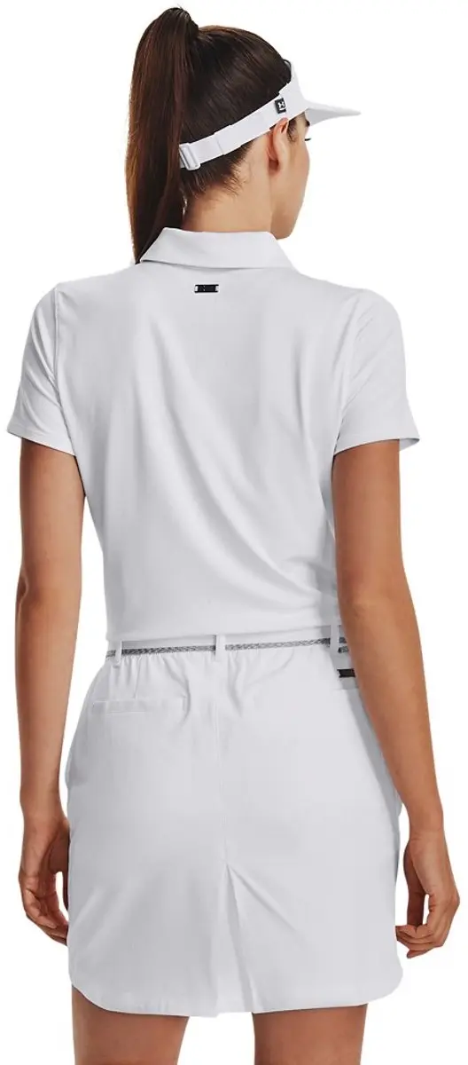 Under Armour Zinger Short Sleeve Golfpolo Wit - XXL