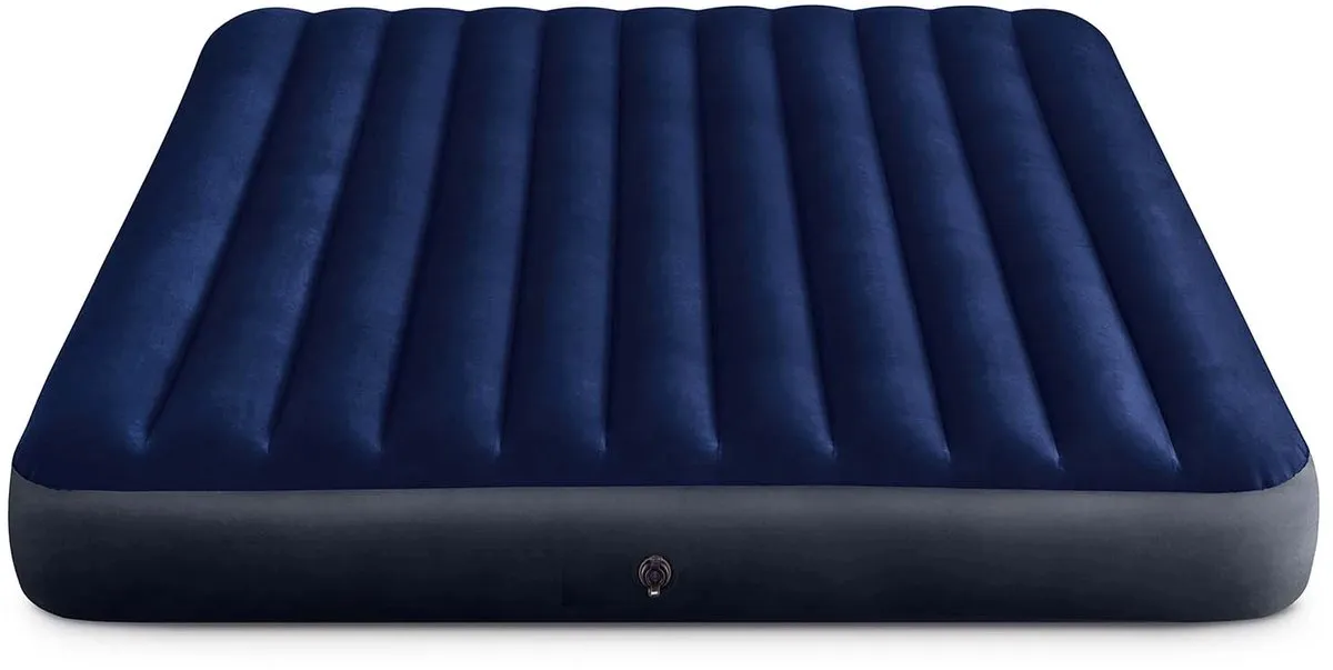 Intex Luchtbed 64755 - 203x183x25cm - Blauw - afbeelding 4 van 6