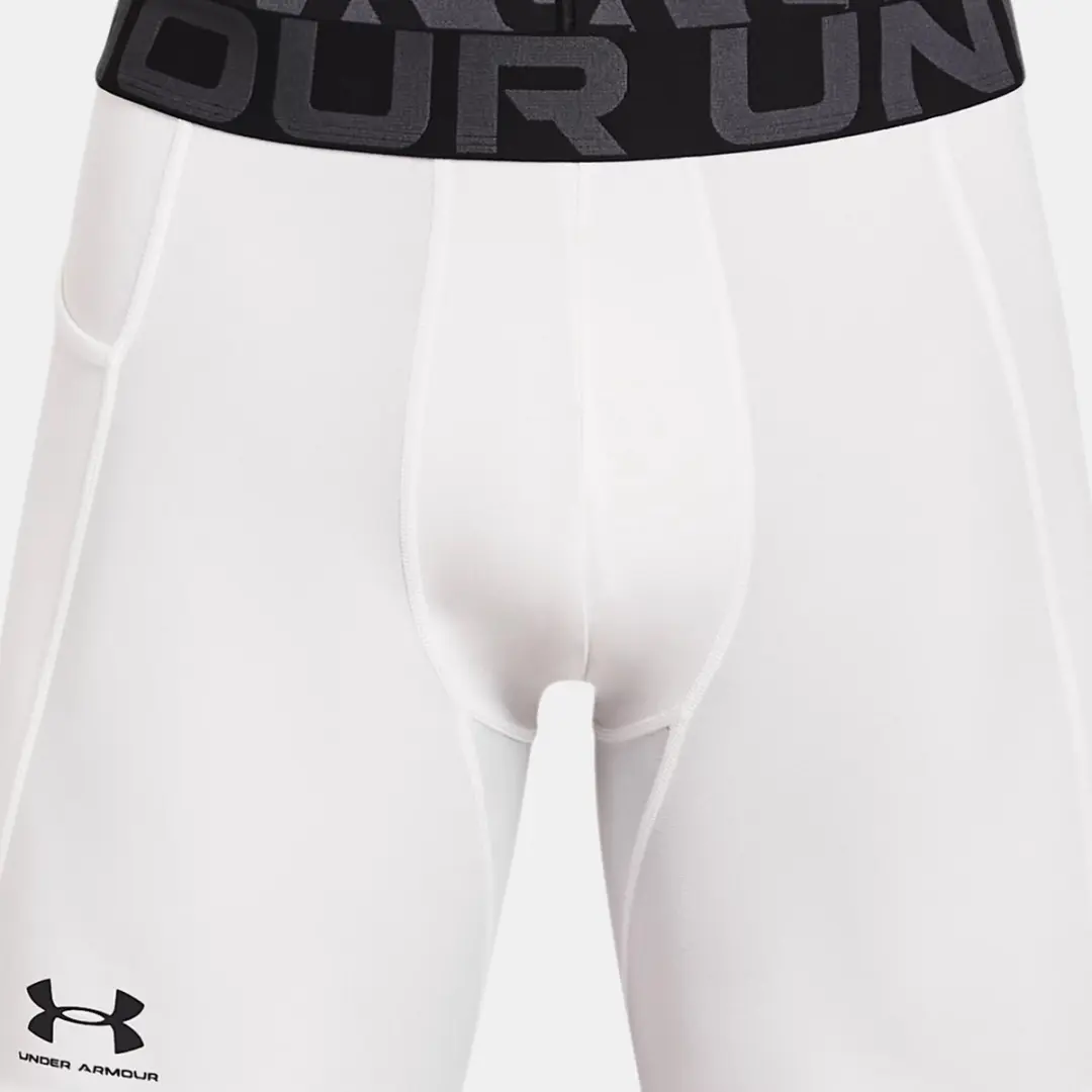 Under Armour HG Armour Shorts Heren - Maat M Wit