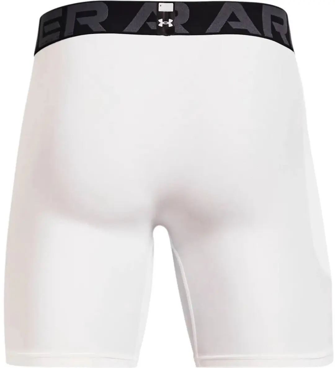 Under Armour HG Armour Shorts Heren - Maat M Wit - afbeelding 6 van 6
