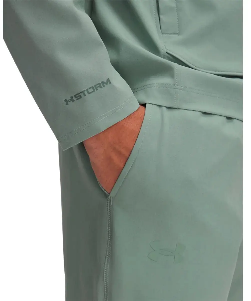 Under Armour Outrun The Storm Windjack - S - Silica Green