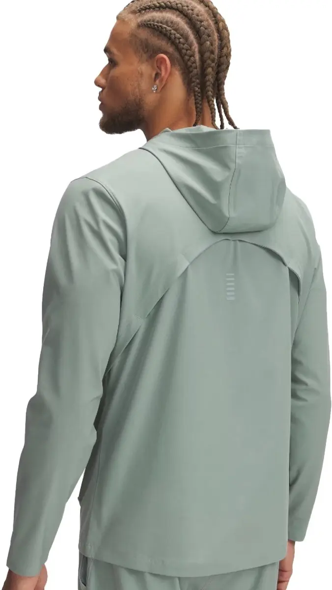 Under Armour Outrun The Storm Windjack - S - Silica Green