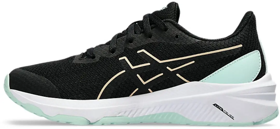 ASICS GT-1000 12 Hardloopschoenen Kinderen - 36 - Zwart/Blauw