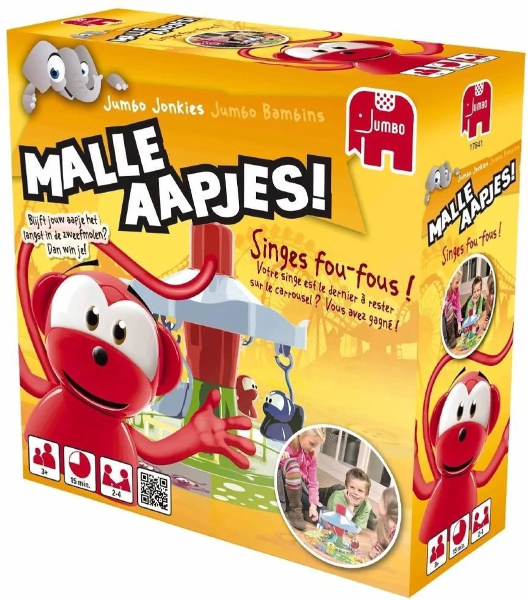 Jumbo Malle Aapjes Fietstas