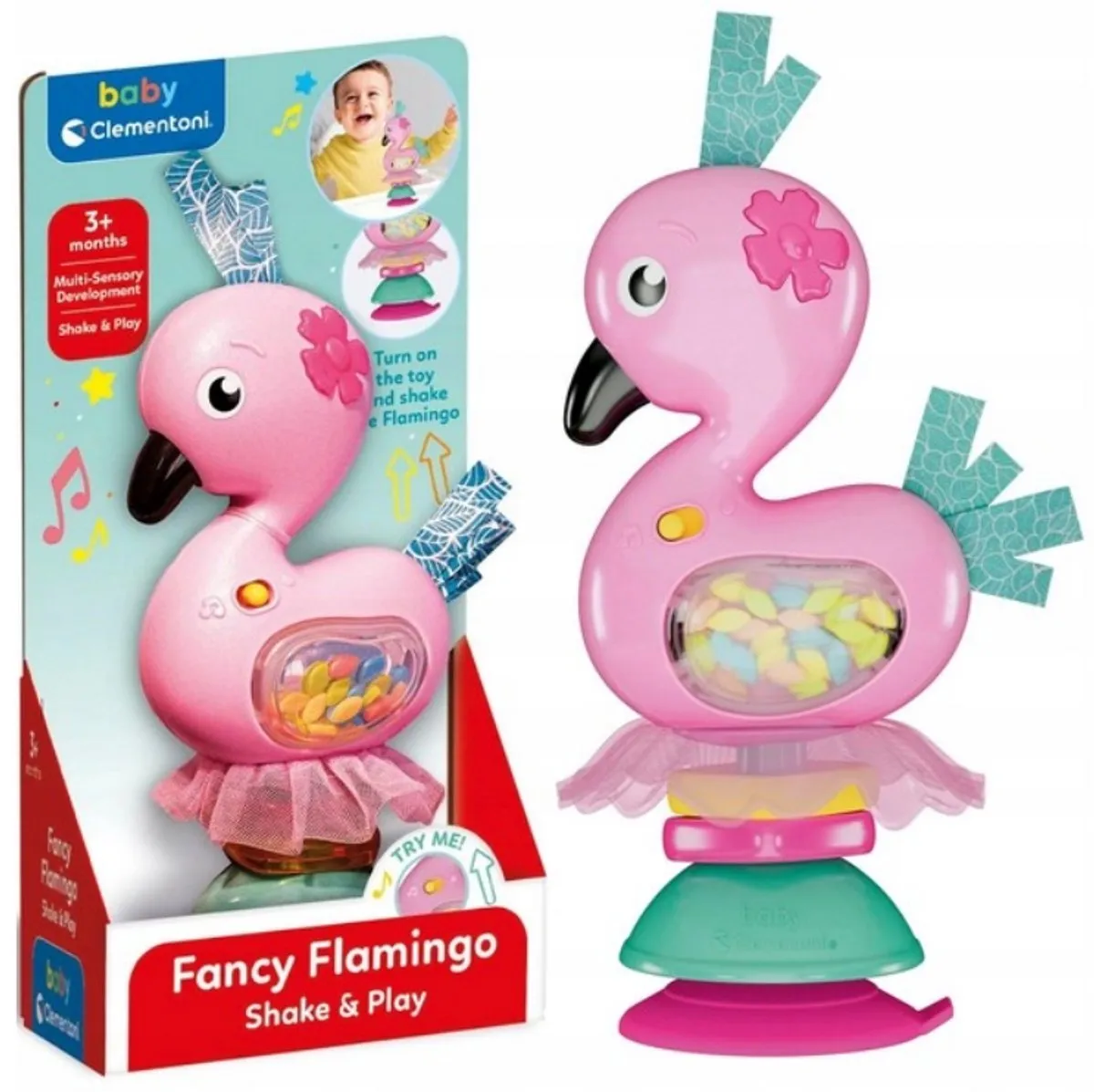 Clementoni Baby Rammelaar Roze
