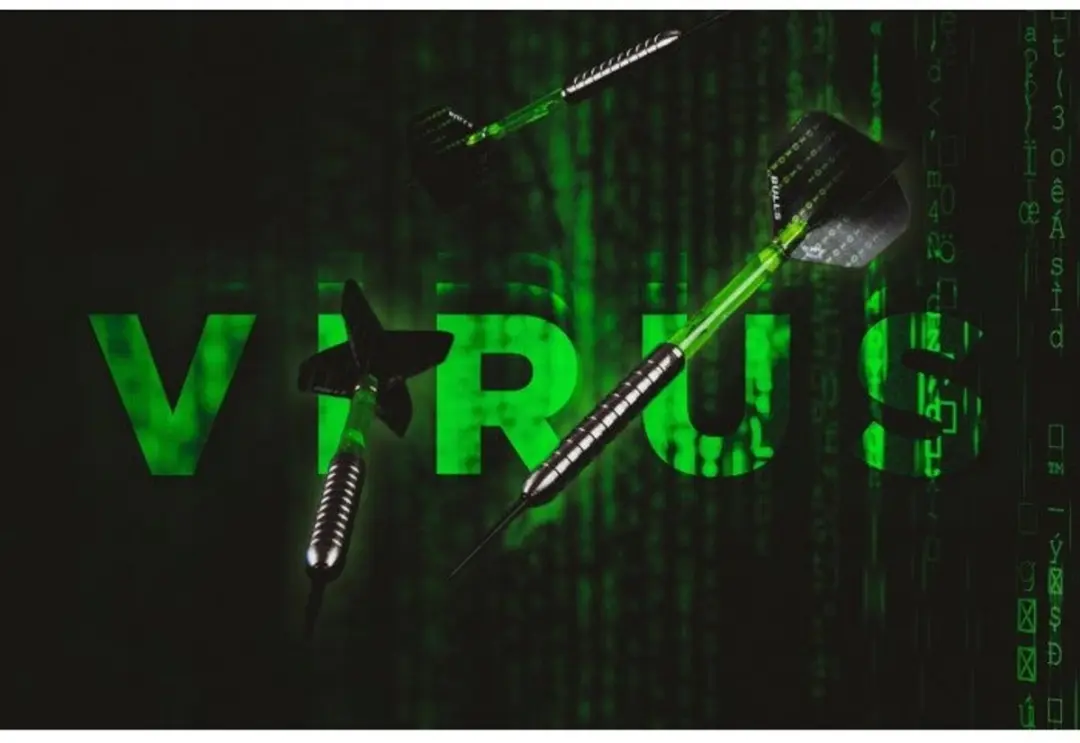 Bull's Virus Tungsten Dartpijlen 22g - 3 Stuks