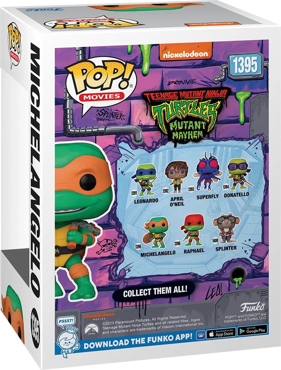 Funko Teenage Mutant Ninja Turtles POP! Michelangelo 72336 - 9cm
