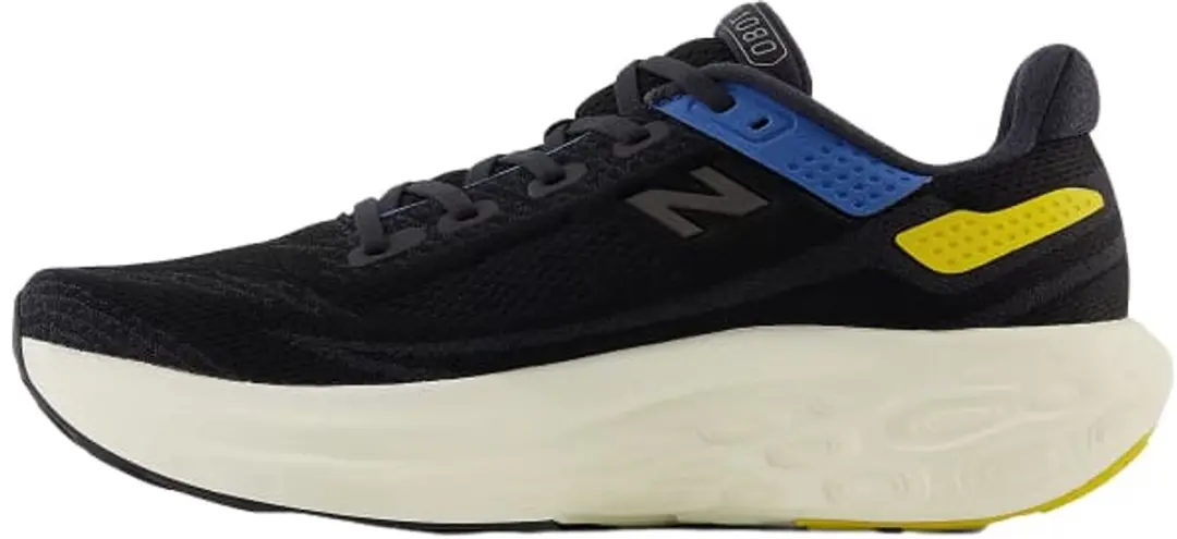 New Balance 1080M13 Hardloopschoen 40 - Zwart/Blauw-Geel - afbeelding 2 van 4