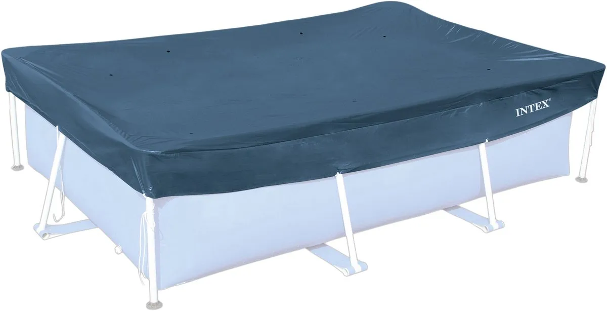 Intex Zwembad Afdekzeil 300x200cm - Donkerblauw