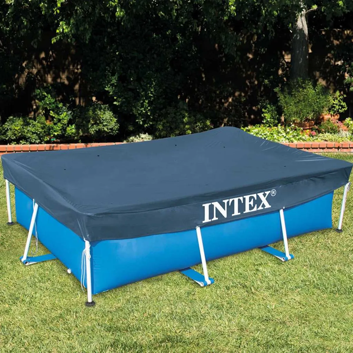 Intex Zwembad Afdekzeil 300x200cm - Donkerblauw