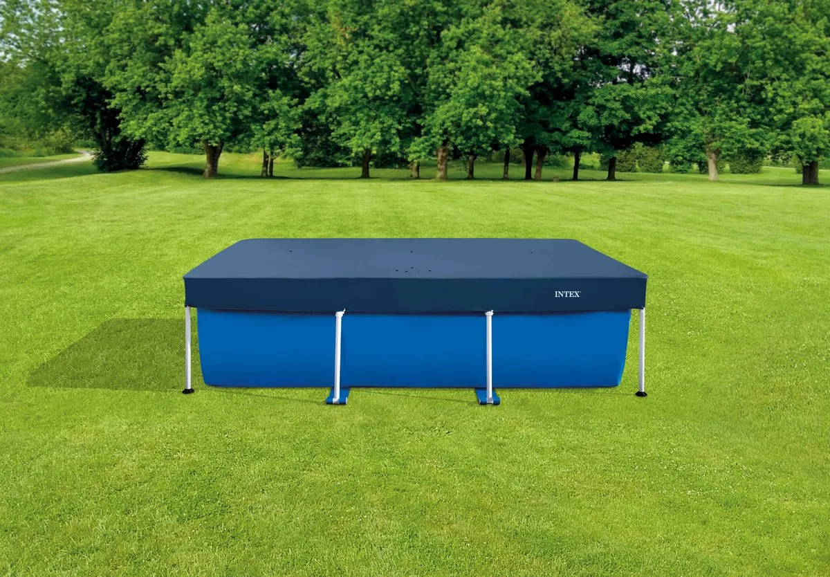 Intex Zwembad Afdekzeil 300x200cm - Donkerblauw
