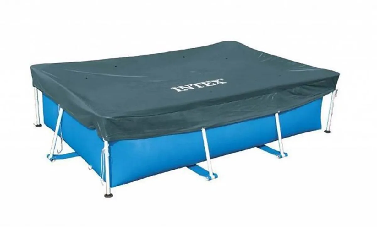 Intex Zwembad Afdekzeil 300x200cm - Donkerblauw - afbeelding 6 van 6