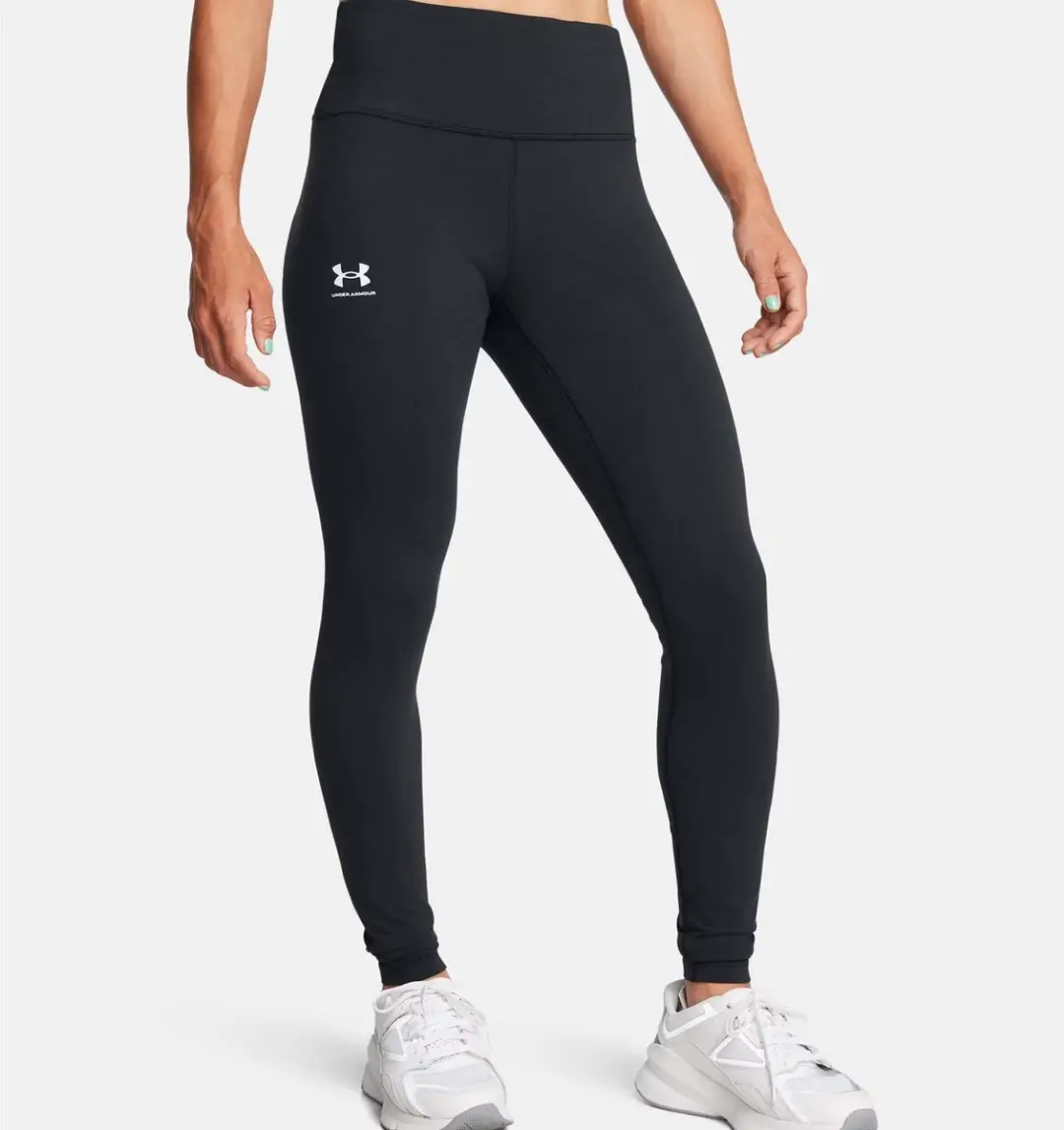 Under Armour Rival Legging Dames S - Zwart