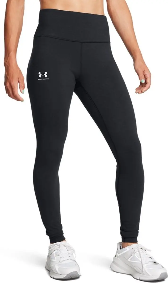 Under Armour Rival Legging Dames S - Zwart