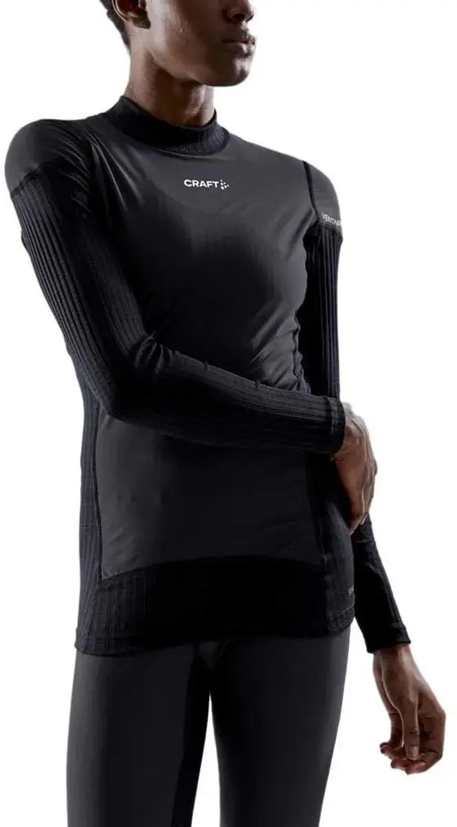 Craft Active Extreme X Windstopper Thermoshirt Dames - Zwart L