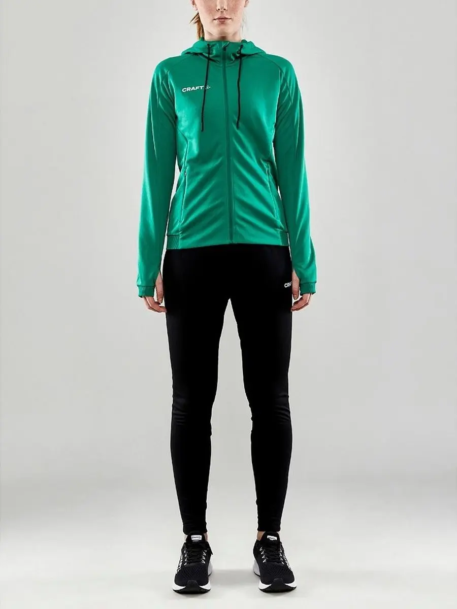 Craft Evolve Jas Dames - Groen - Maat S