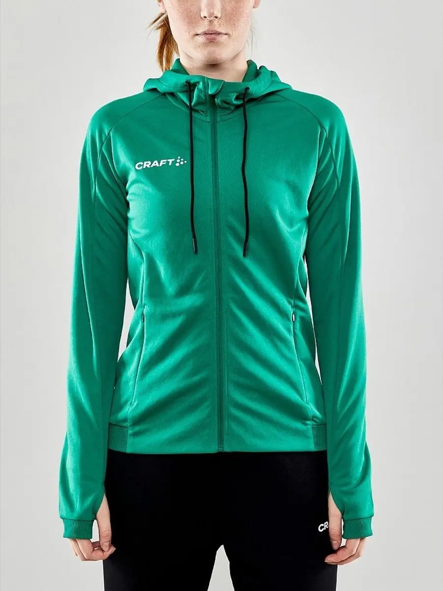 Craft Evolve Jas Dames - Groen - Maat S