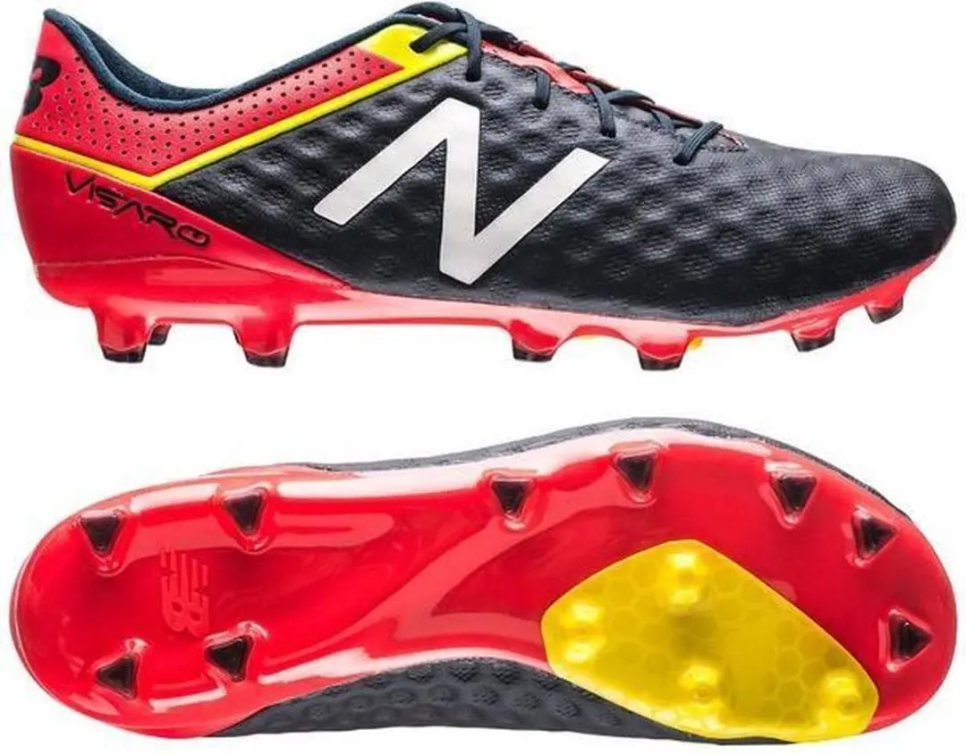 New Balance Visaro Pro FG - Maat 43 - Marineblauw/Rozewit/Geel