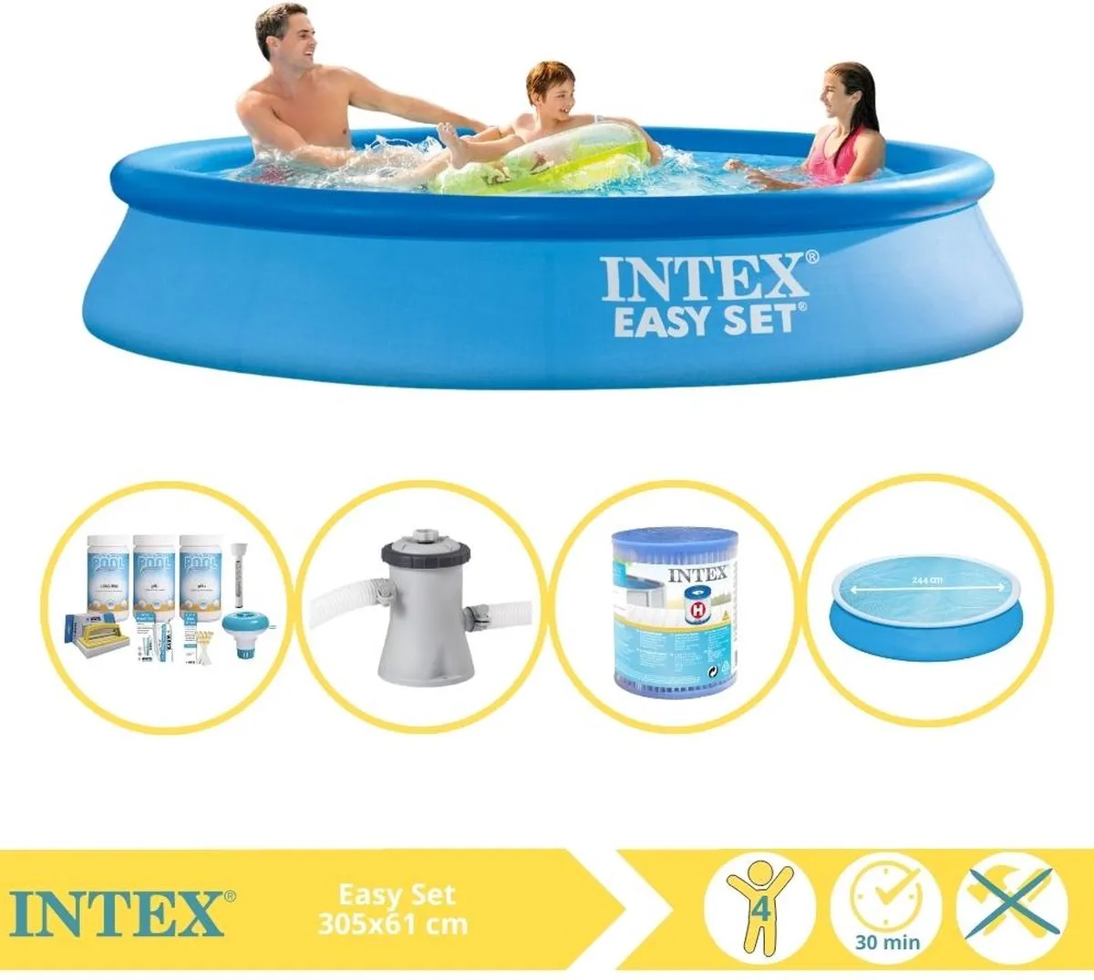 Intex Easy Set Zwembad 305x61cm