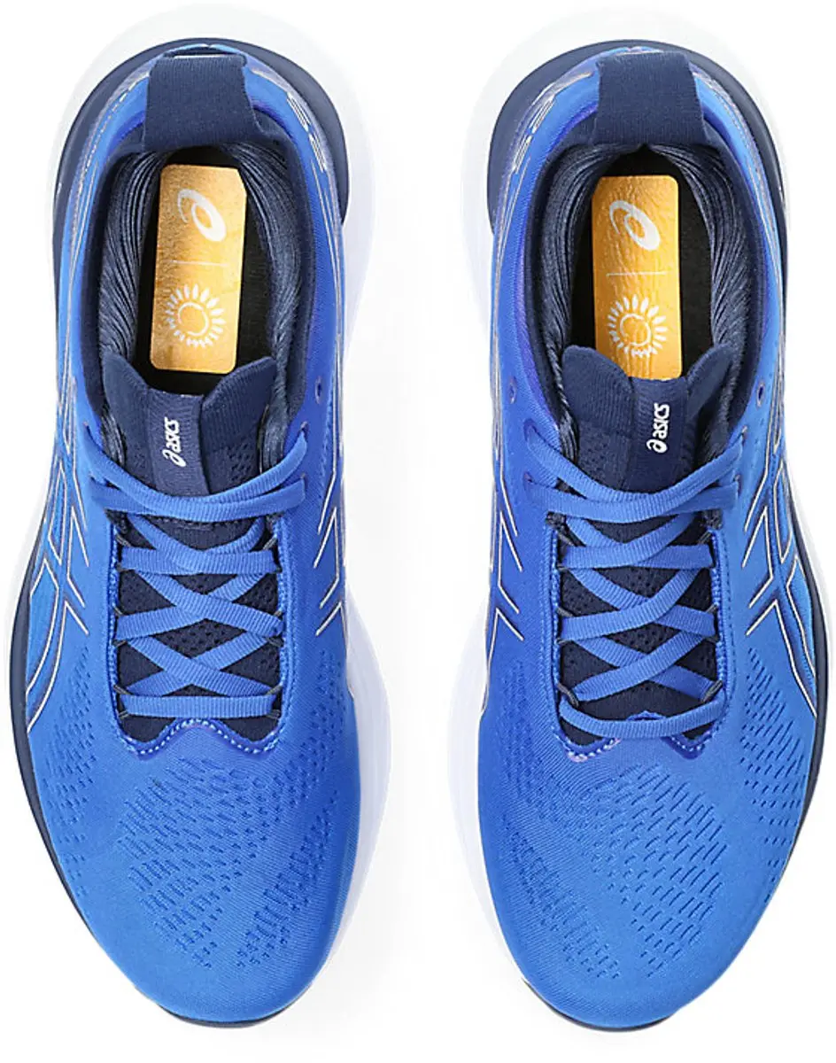 ASICS Gel-Nimbus 25 Hardloopschoenen - Blauw - Maat 46
