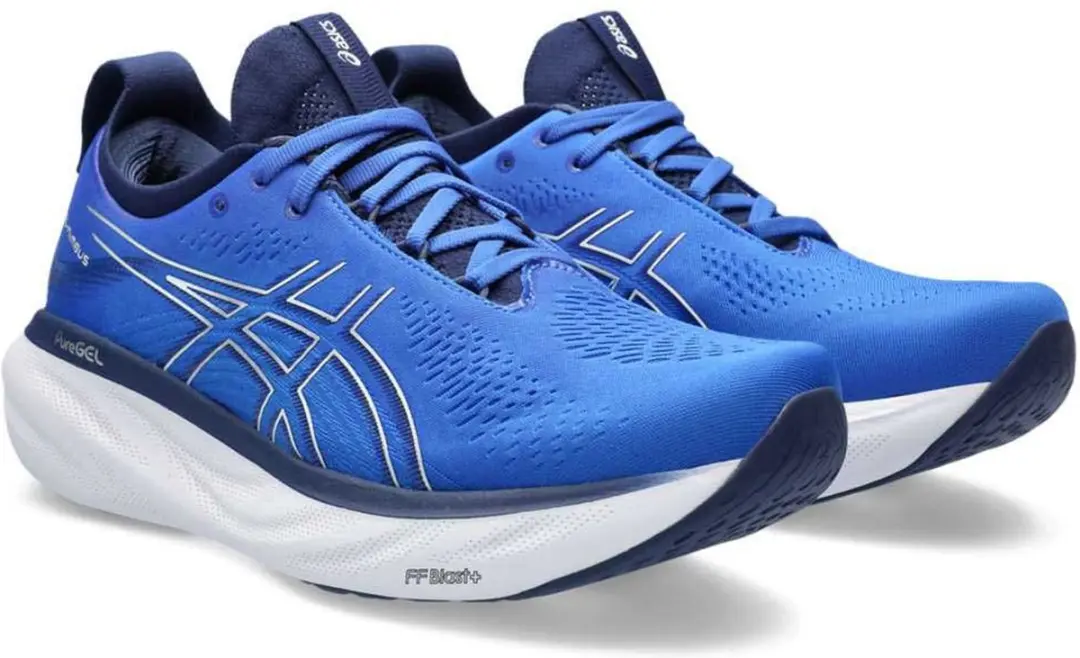 ASICS Gel-Nimbus 25 Hardloopschoenen - Blauw - Maat 46