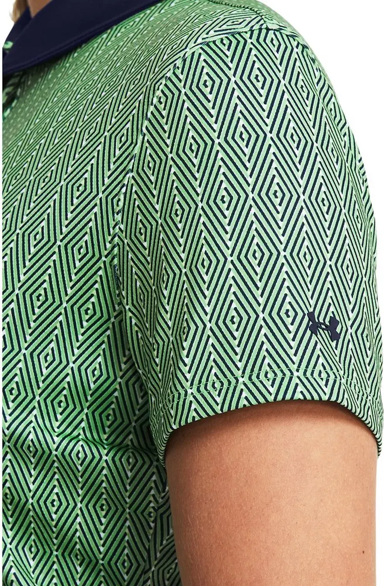 Under Armour Playoff Ace Polo Dames - Matrix Green Navy S