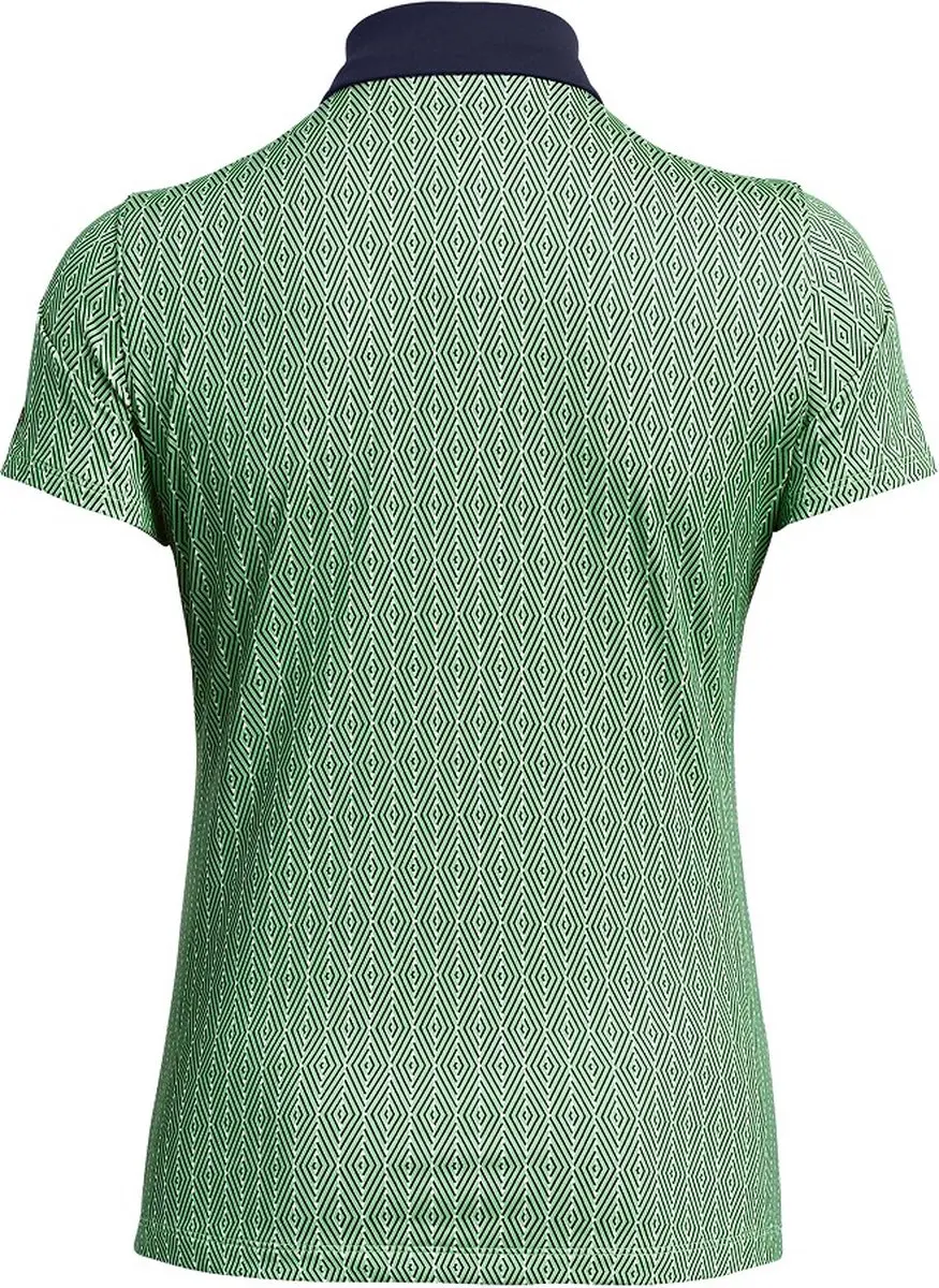 Under Armour Playoff Ace Polo Dames - Matrix Green Navy S