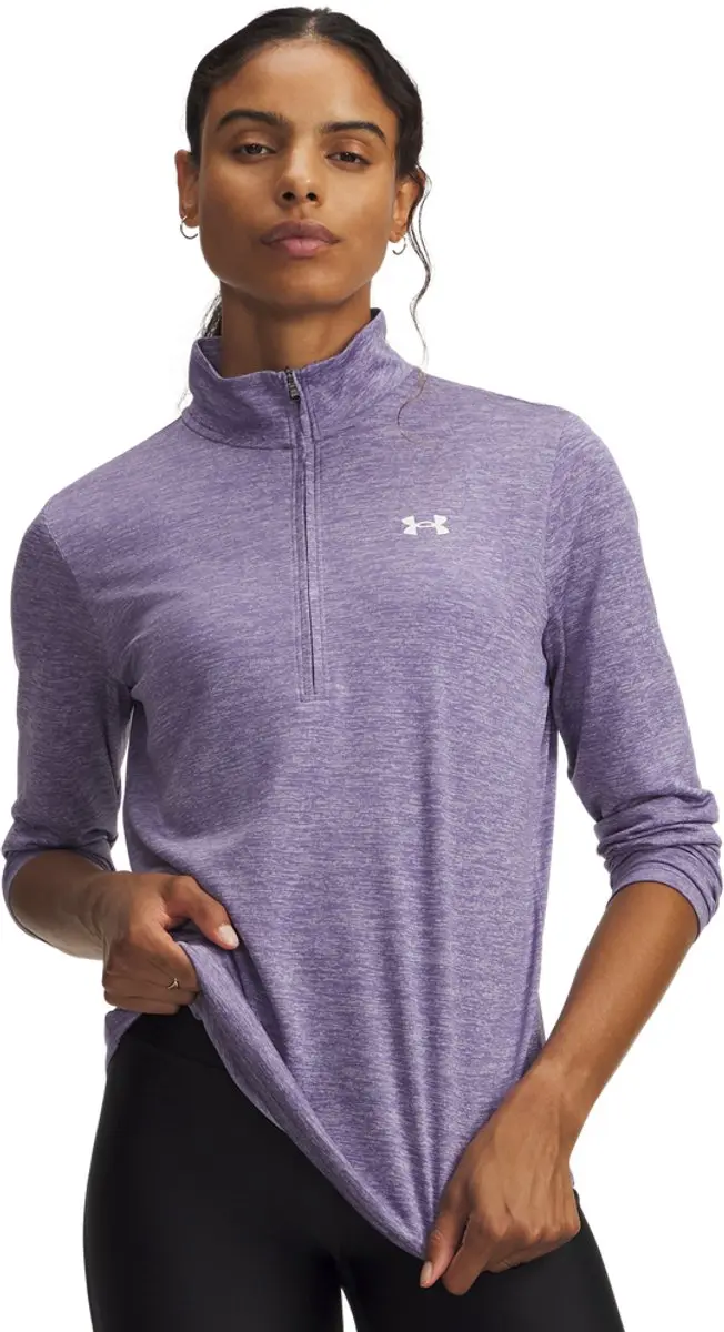 Under Armour Tech 1/2 Zip Twist-PPL Dames Sporttrui 1384225
