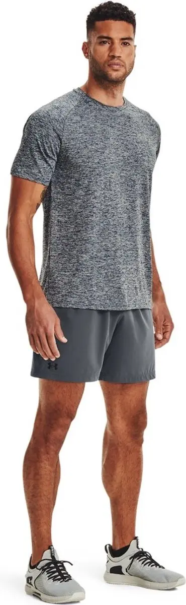 Under Armour UA Tech 2.0 Heren Sportshirt - Blauw/Grijs - Maat L