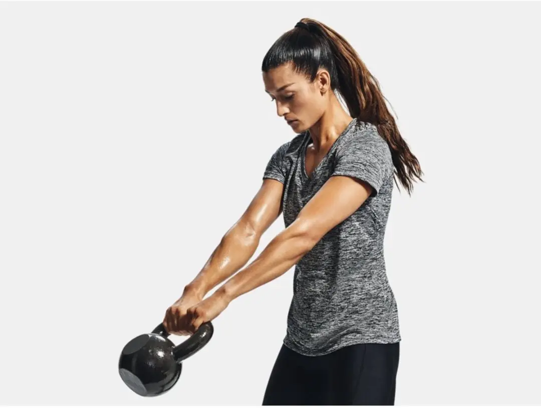 Under Armour Tech SSV Twist Dames Sportshirt S - Zwart