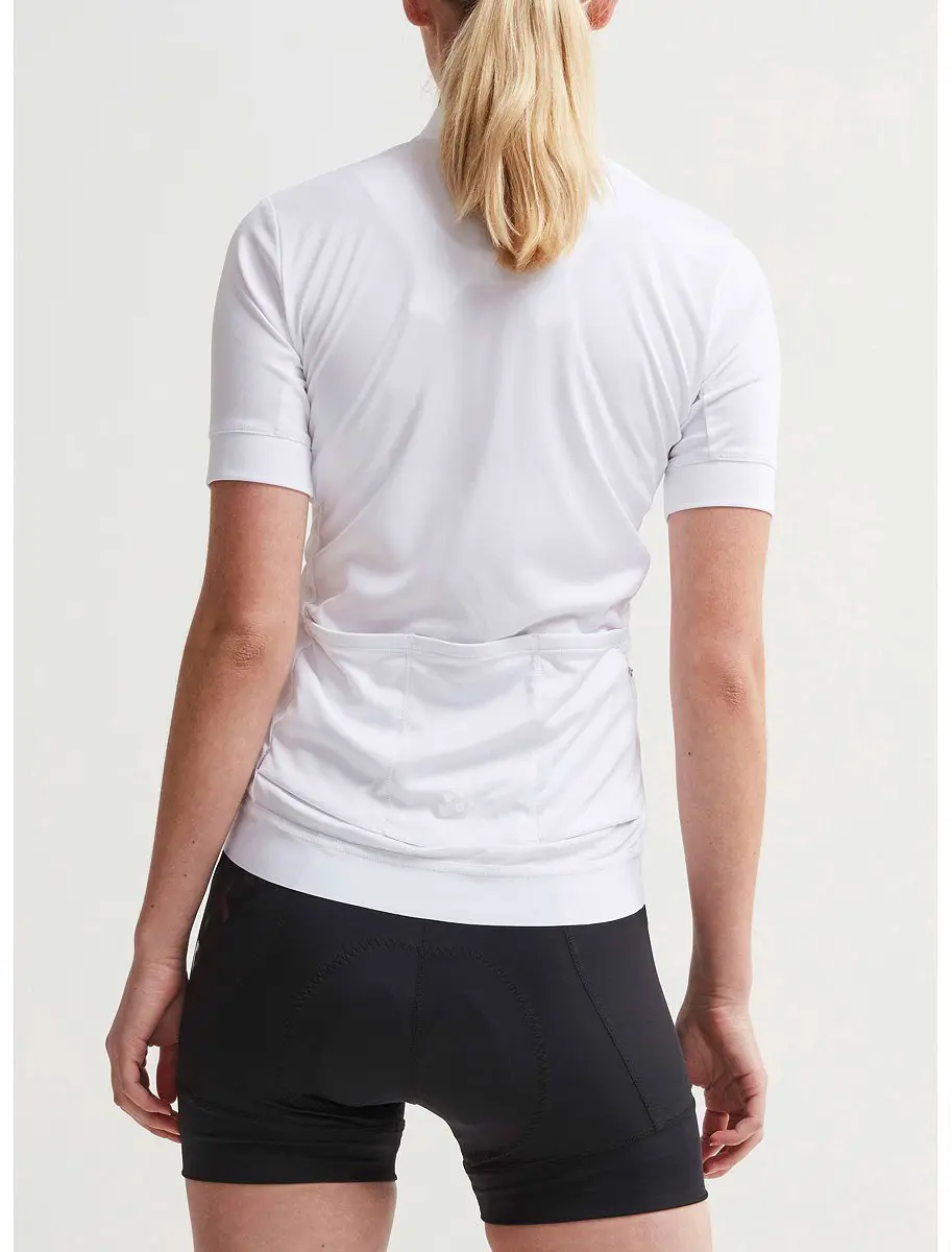 Craft Core Essence Tight Fit Fietsshirt Dames - XL - Wit