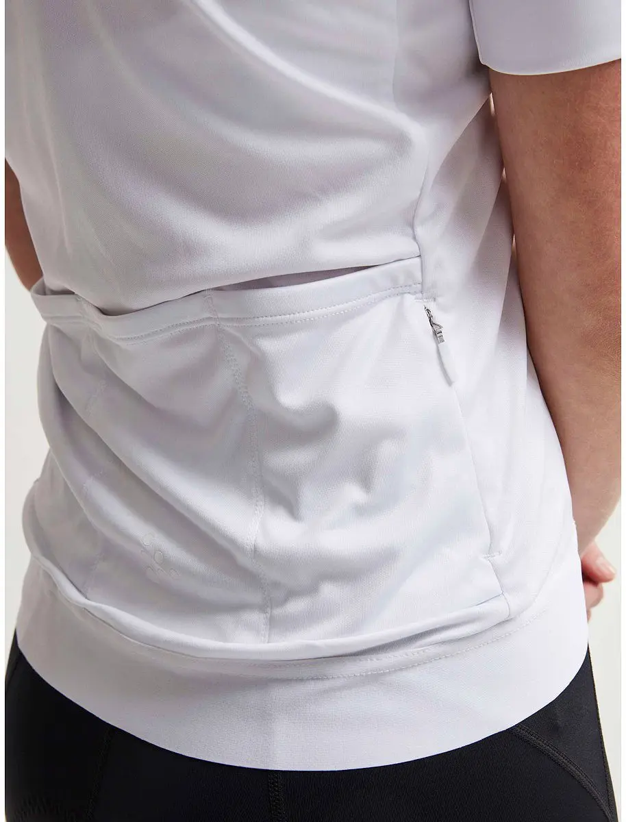 Craft Core Essence Tight Fit Fietsshirt Dames - XL - Wit