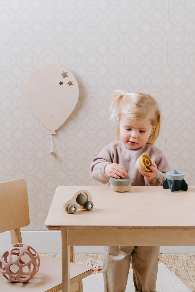 Baby's Only Siliconen Stapelraket Earth