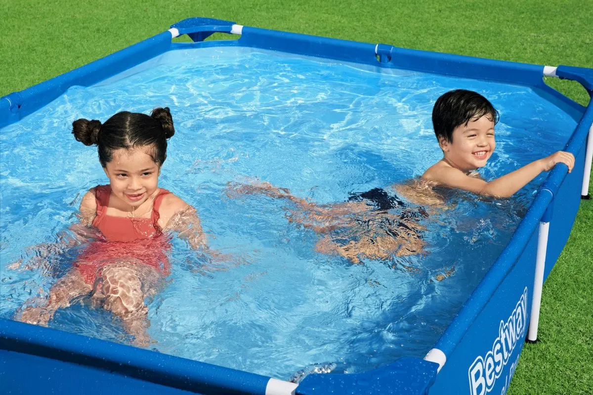 Bestway Steel Pro BW56401 Opzetzwembad 221x150cm - 1200L - Blauw