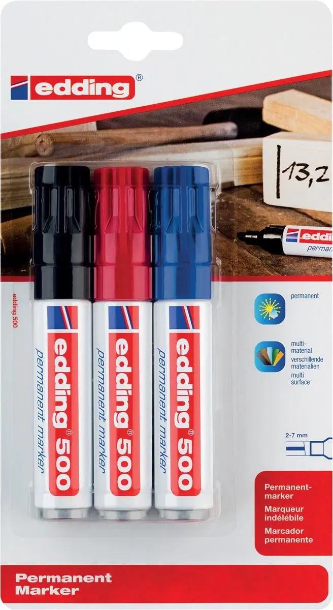 edding 500 Schuin Viltstift