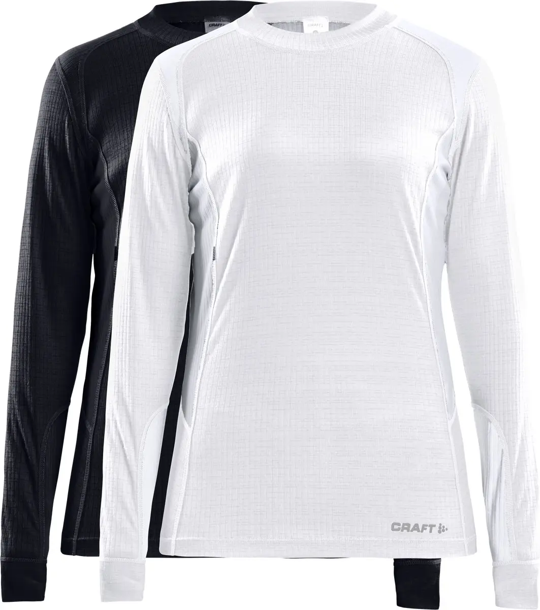 Craft Core 2-Pack Baselayer GAIC26268 - XXL - Dames - Zwart/Wit - afbeelding 6 van 6