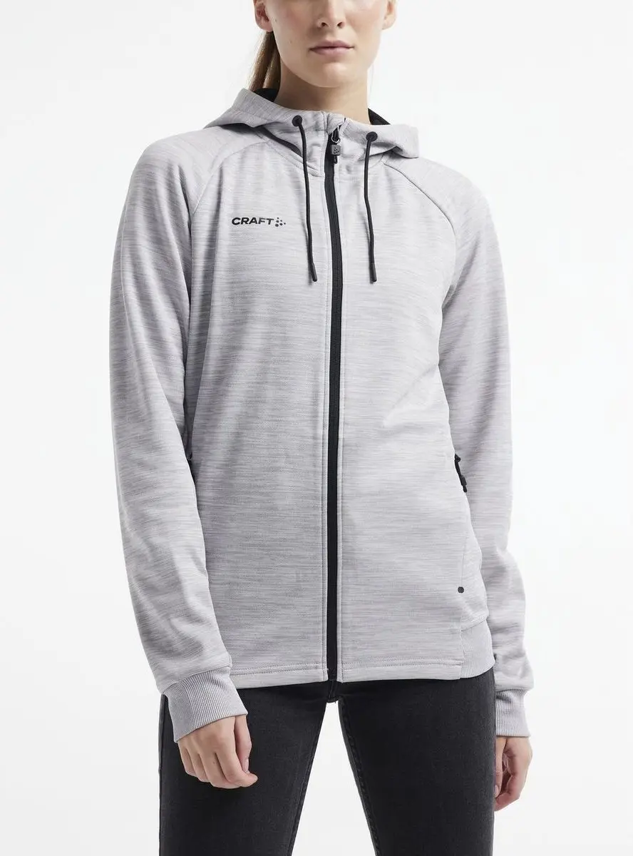 Craft Unify Jas Dames - Lichtgrijs - Maat M