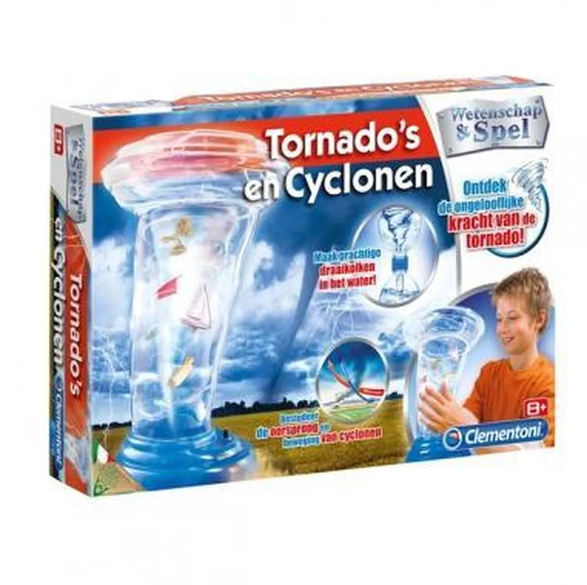 Clementoni Cyclons & Tornado Experience 54466564CLE - 3x AAA - afbeelding 2 van 6