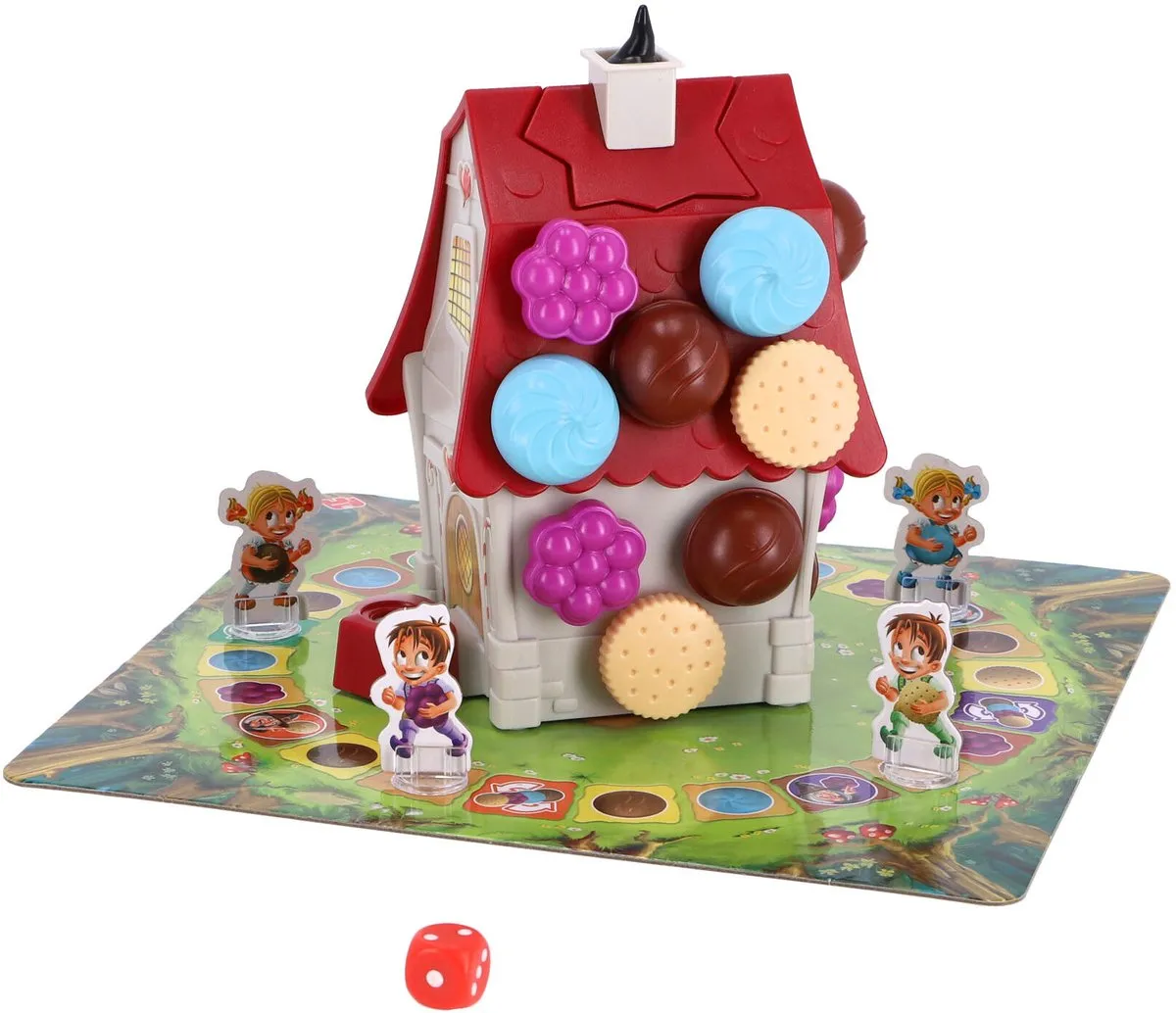 Jumbo Knibbel Knabbel Knuisje Bordspel - 2-4 Spelers
