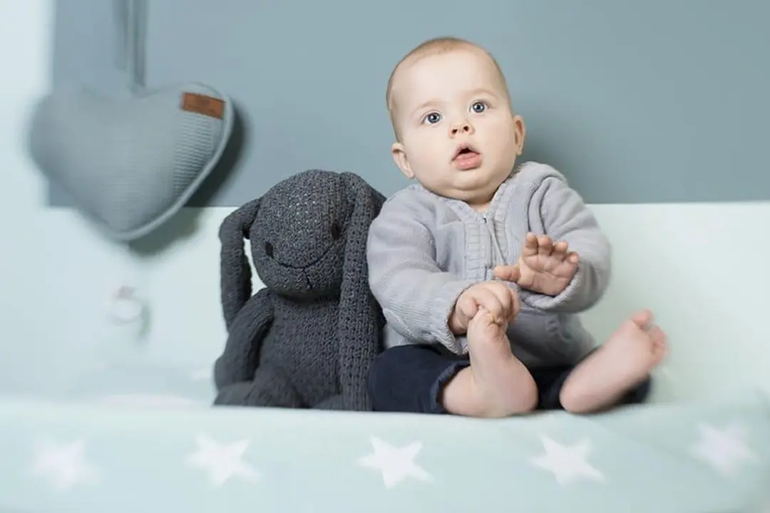 Baby's Only Knuffel Konijn Robust - Baby Blauw