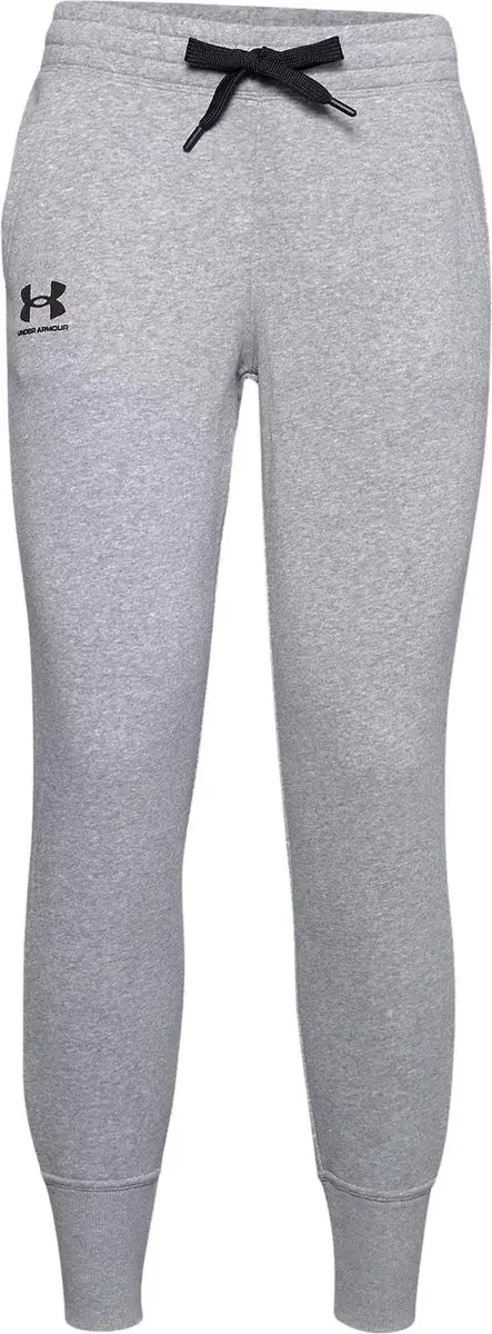 Under Armour Rival Fleece Dames Joggingbroek XL - Steel Medium Heather